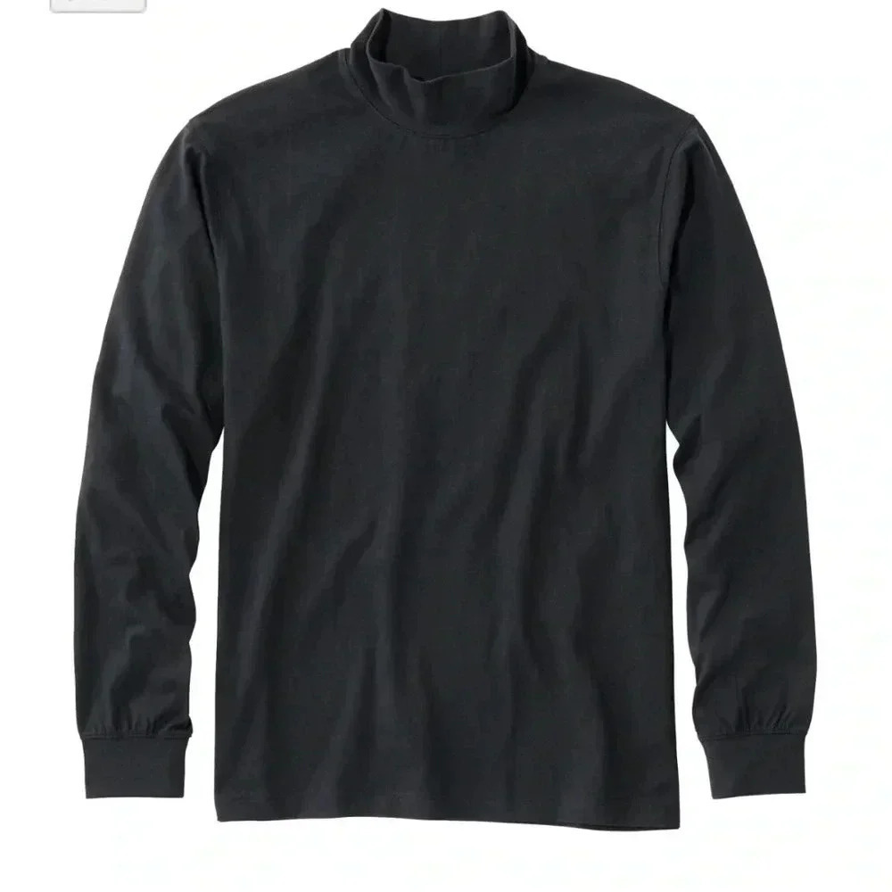 Men's Carefree Unshrinkable Mockneck Shirt